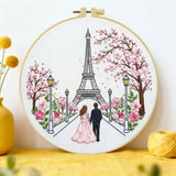 Springtime Paris Love Embroidery Kit 🌸🗼💕