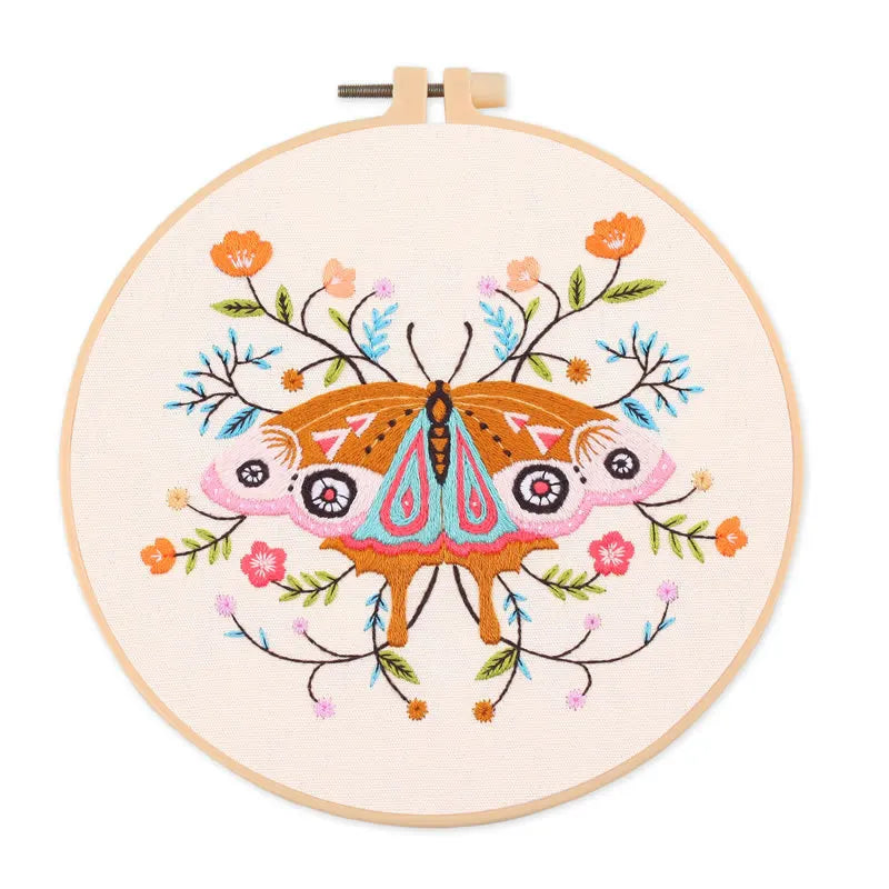 Woodland Animal Hand Embroidery Kit