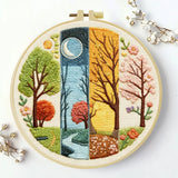 Four Seasons Forest Embroidery Kit