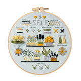 3-Piece Beginner Embroidery Stitch Learning Kit