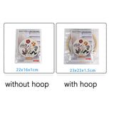Bird & Butterfly Hand Embroidery Kit