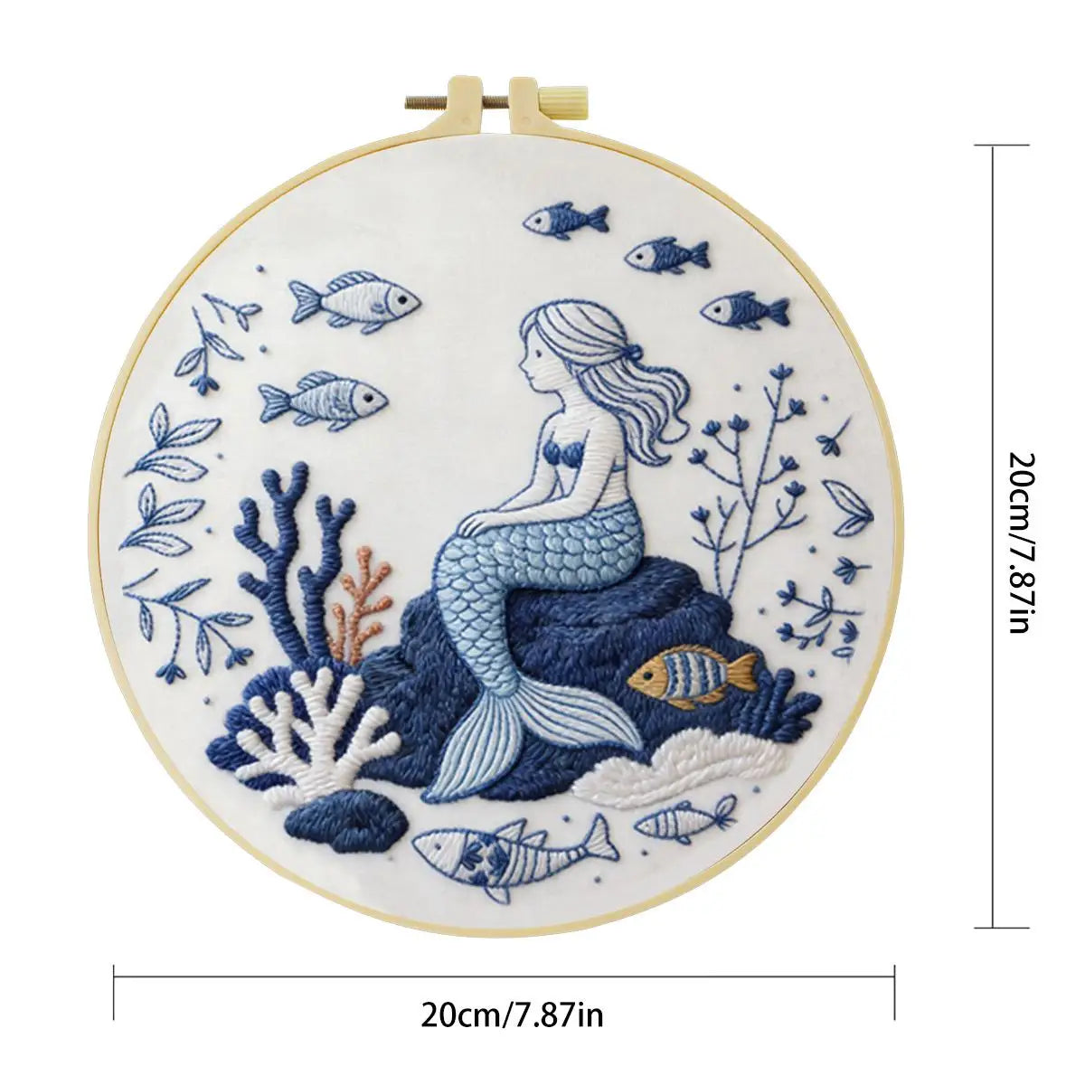 Little Mermaid Embroidery Kit