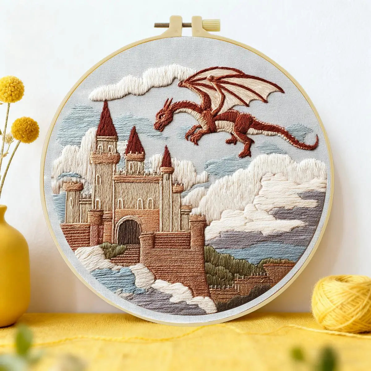Dragon's Keep Embroidery Kit