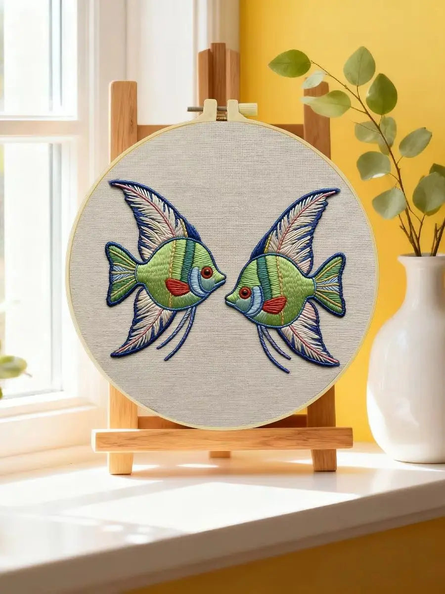 Tropical Fish Embroidery Kit