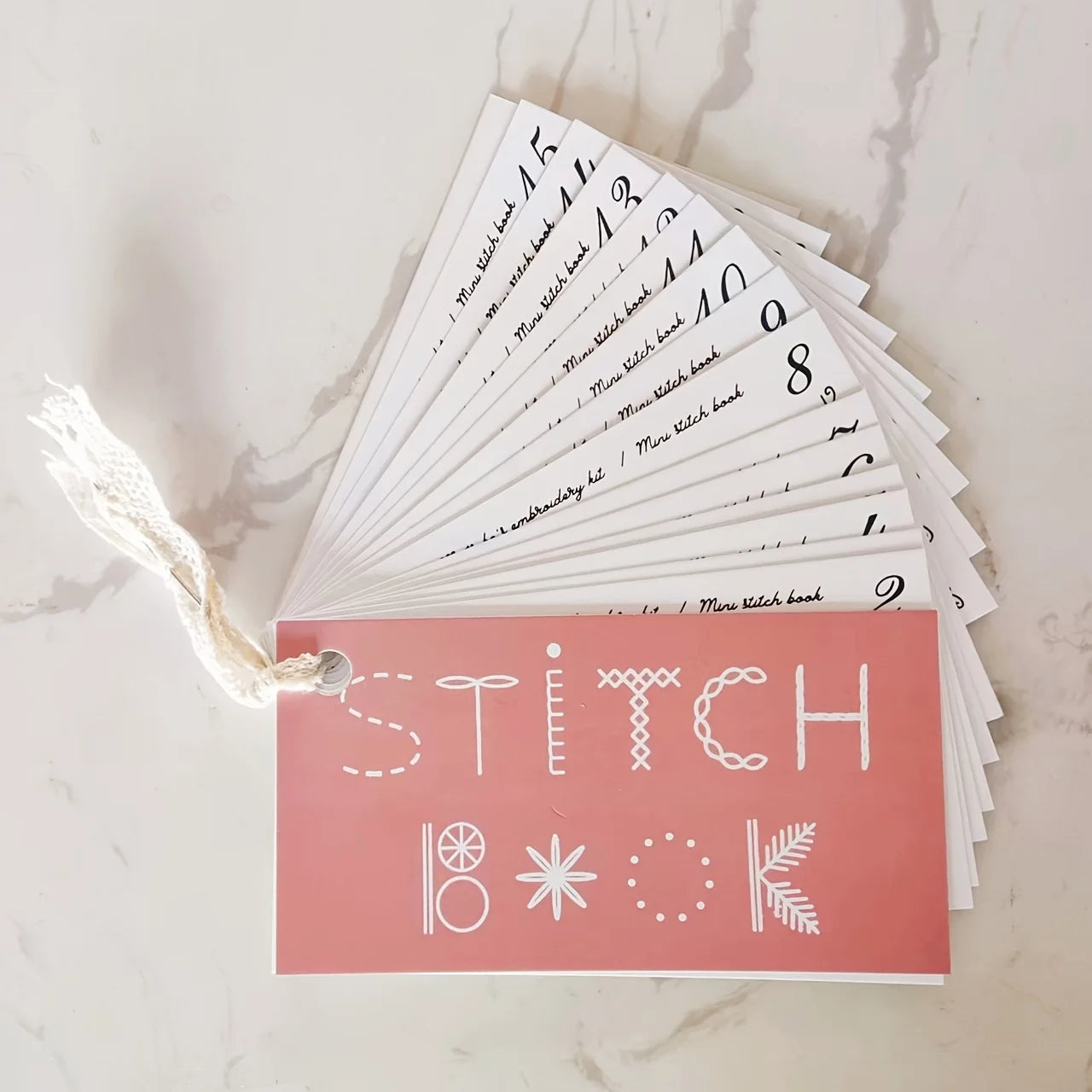 Embroidery Stitch Guide Book