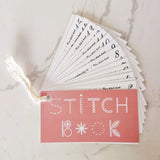 Embroidery Stitch Guide Book