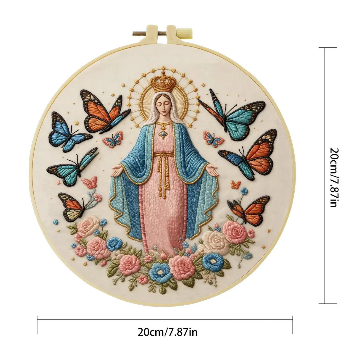Our Lady of Grace Embroidery Kit