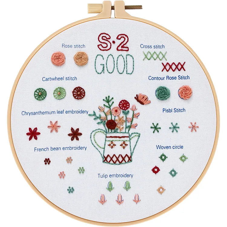 3-Piece Beginner Embroidery Starter Kit