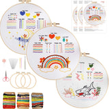 3-Piece Beginner Embroidery Learning Kit