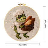 Baker Frog Embroidery Kit