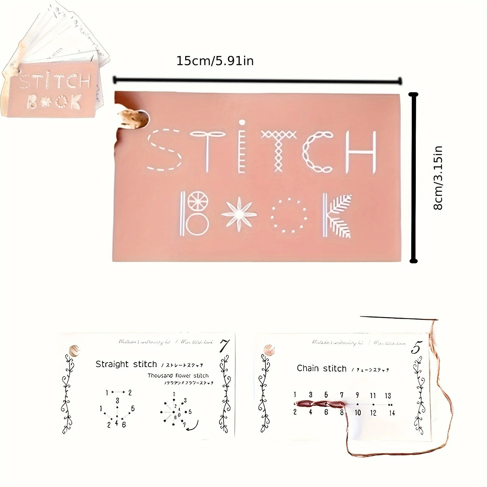 Embroidery Stitch Guide Book