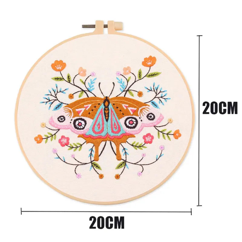 Woodland Animal Hand Embroidery Kit