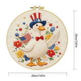 Patriotic Parade Goose Embroidery Kit