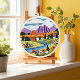 Mountain Meadow Embroidery Kit