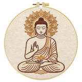 Serene Buddha Embroidery Kit