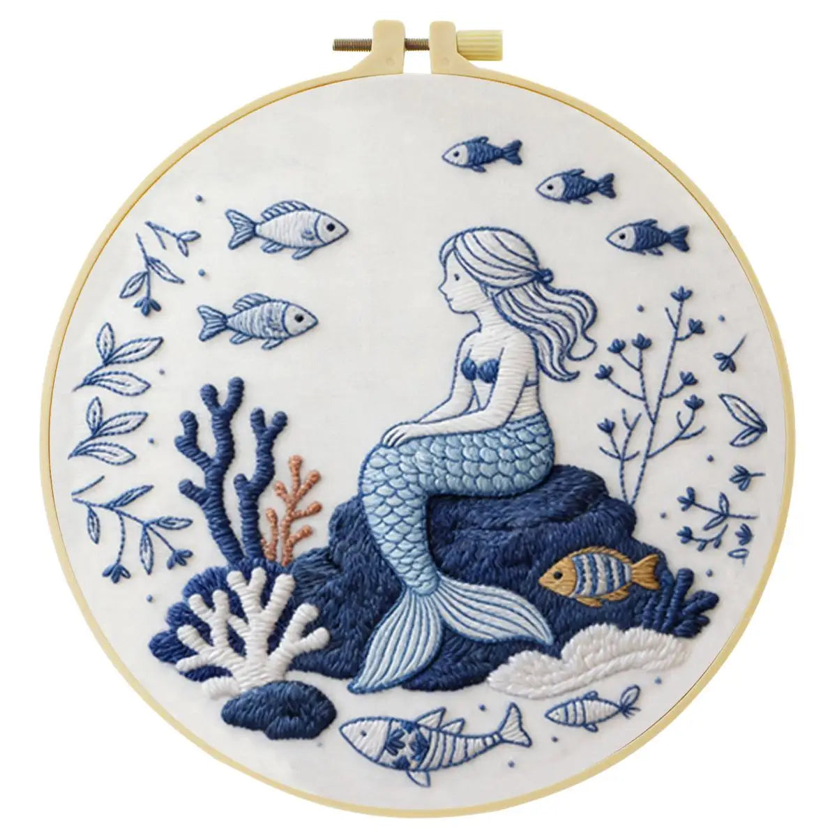 Little Mermaid Embroidery Kit
