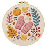 Cozy Autumn Embroidery Kit
