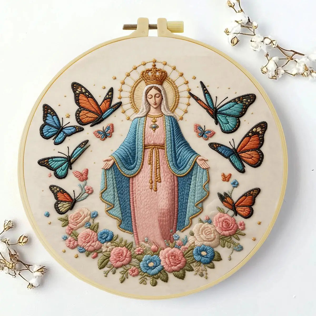 Our Lady of Grace Embroidery Kit