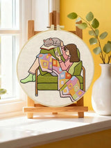 Cozy Reading Corner Embroidery Kit