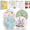 4-Piece Beginner Embroidery Learning Kit
