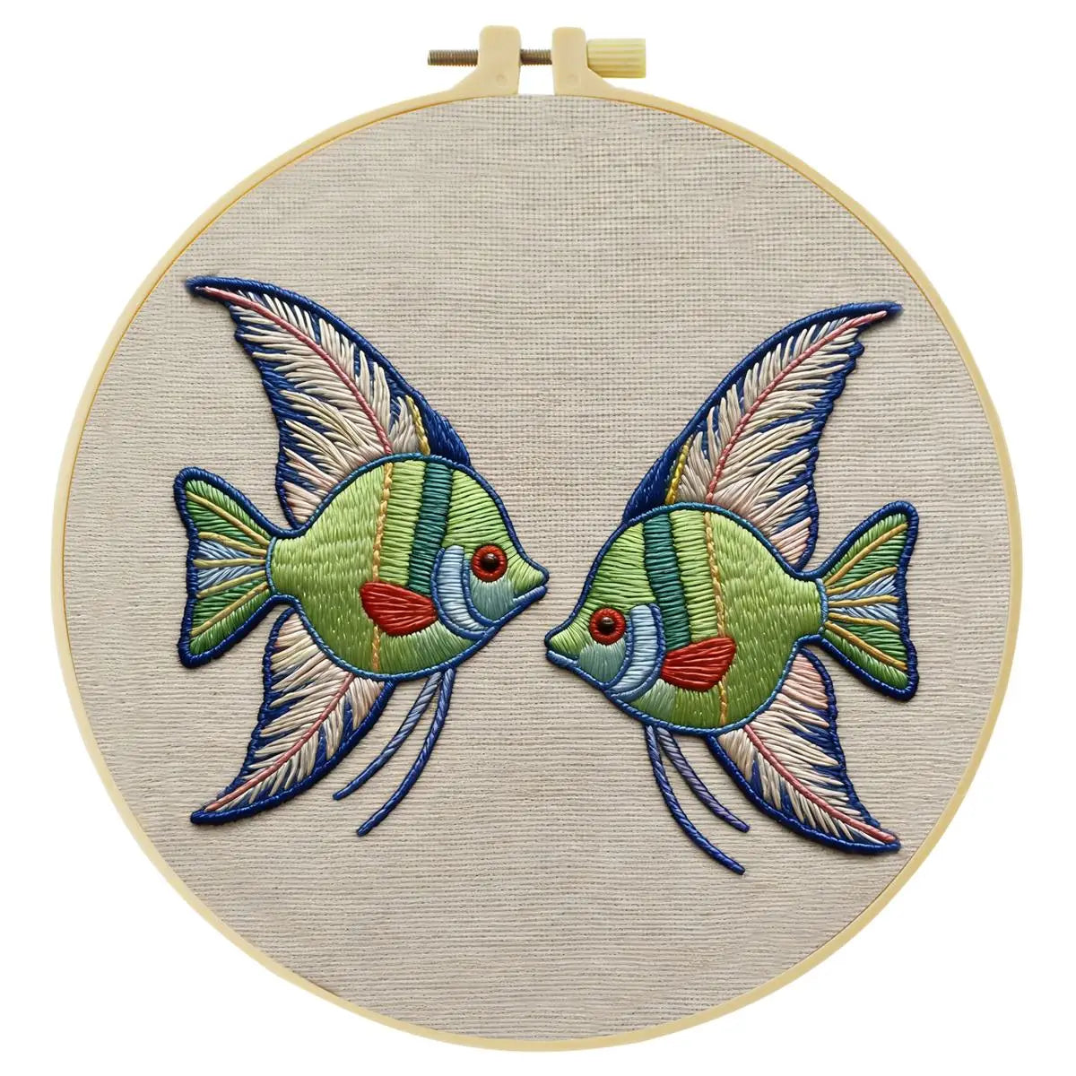 Tropical Fish Embroidery Kit