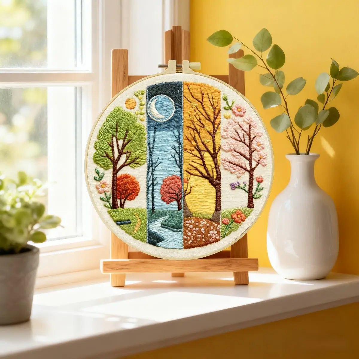Four Seasons Forest Embroidery Kit