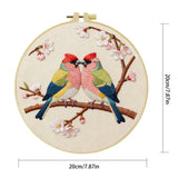 Lovebirds Blossom Embroidery Kit