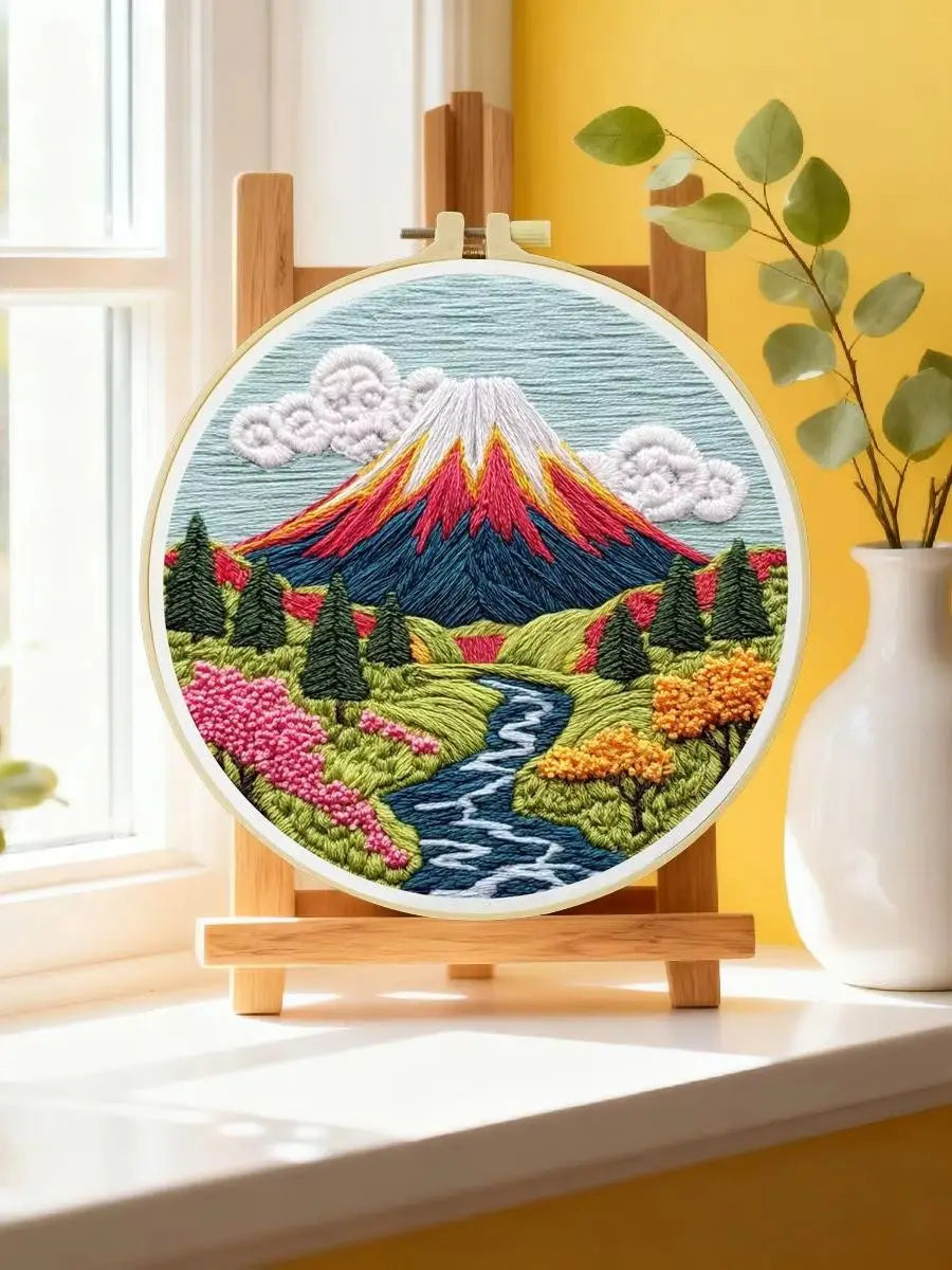 Mount Fuji Embroidery Kit