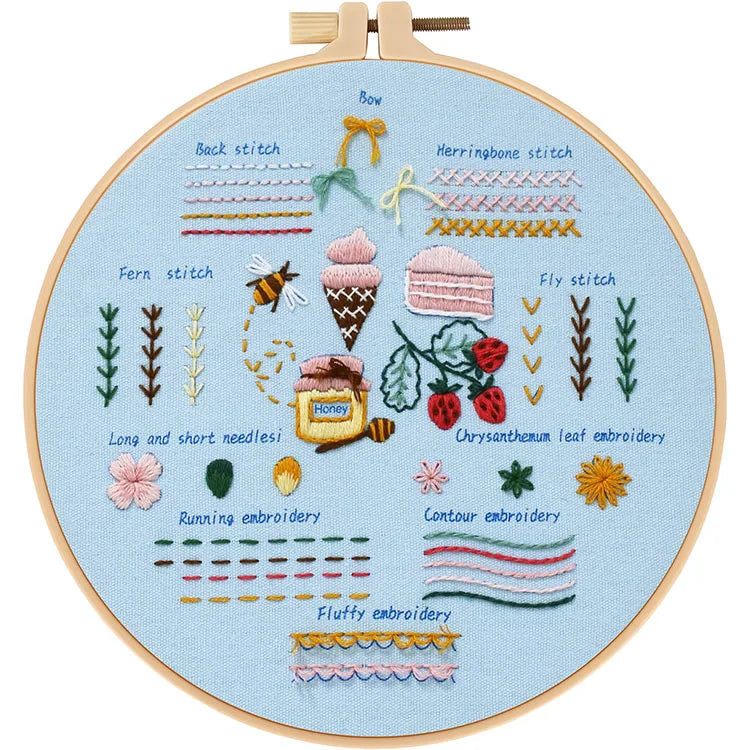 3-Piece Beginner Embroidery Starter Kit