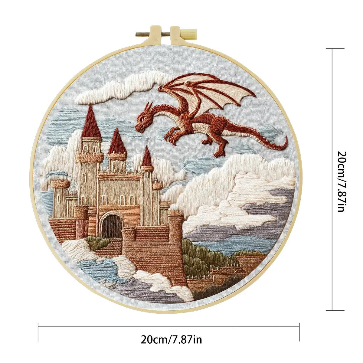 Dragon's Keep Embroidery Kit