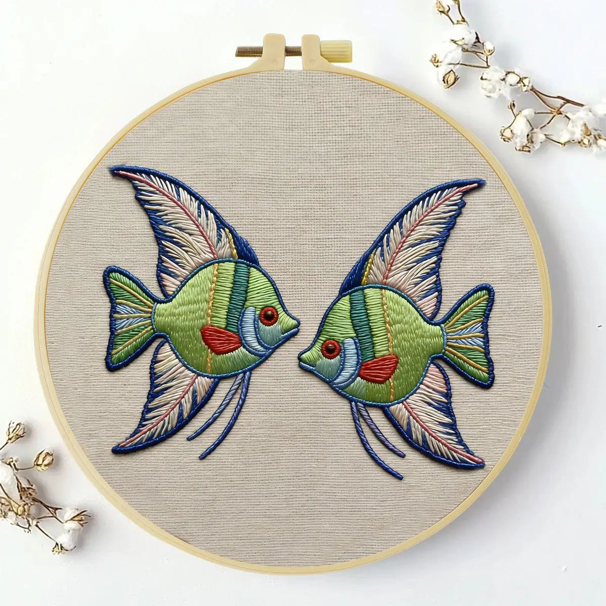 Tropical Fish Embroidery Kit