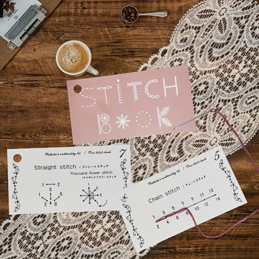 Embroidery Stitch Guide Book