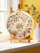 Cozy Botanical Garden Embroidery Kit