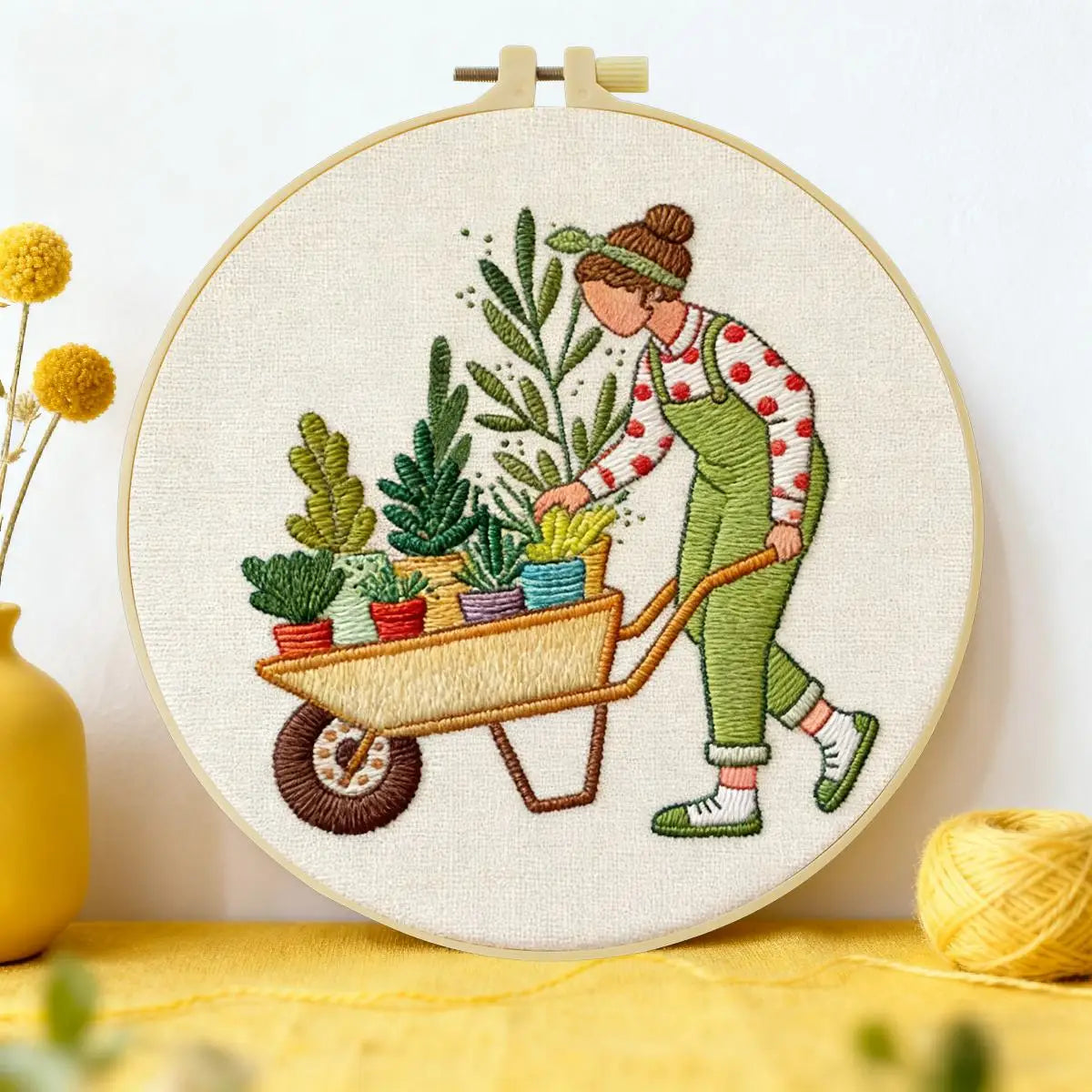 Plant Lover Embroidery Kit