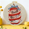 Strawberry Kitten Haven Embroidery Kit