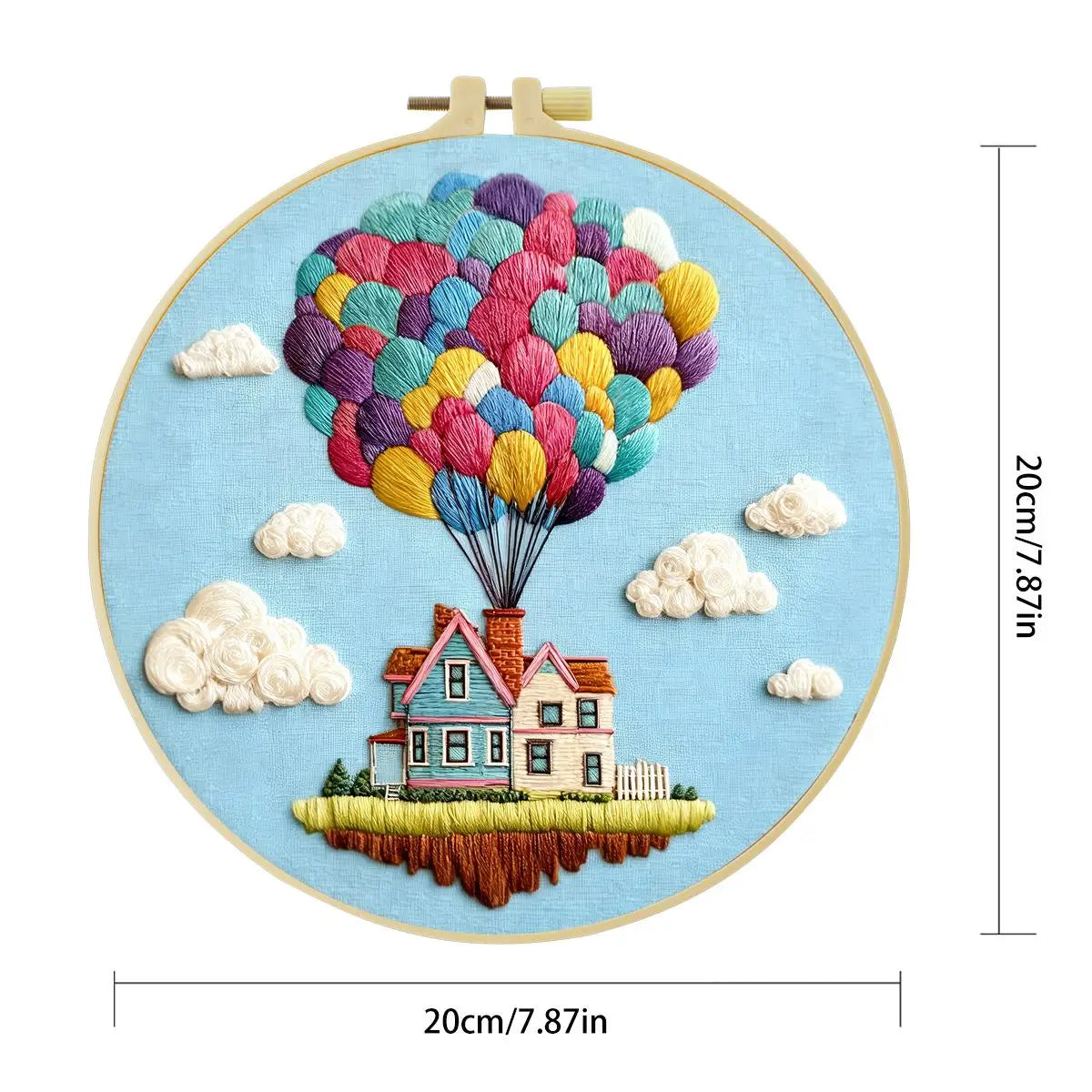 Up, Up & Home Embroidery Kit