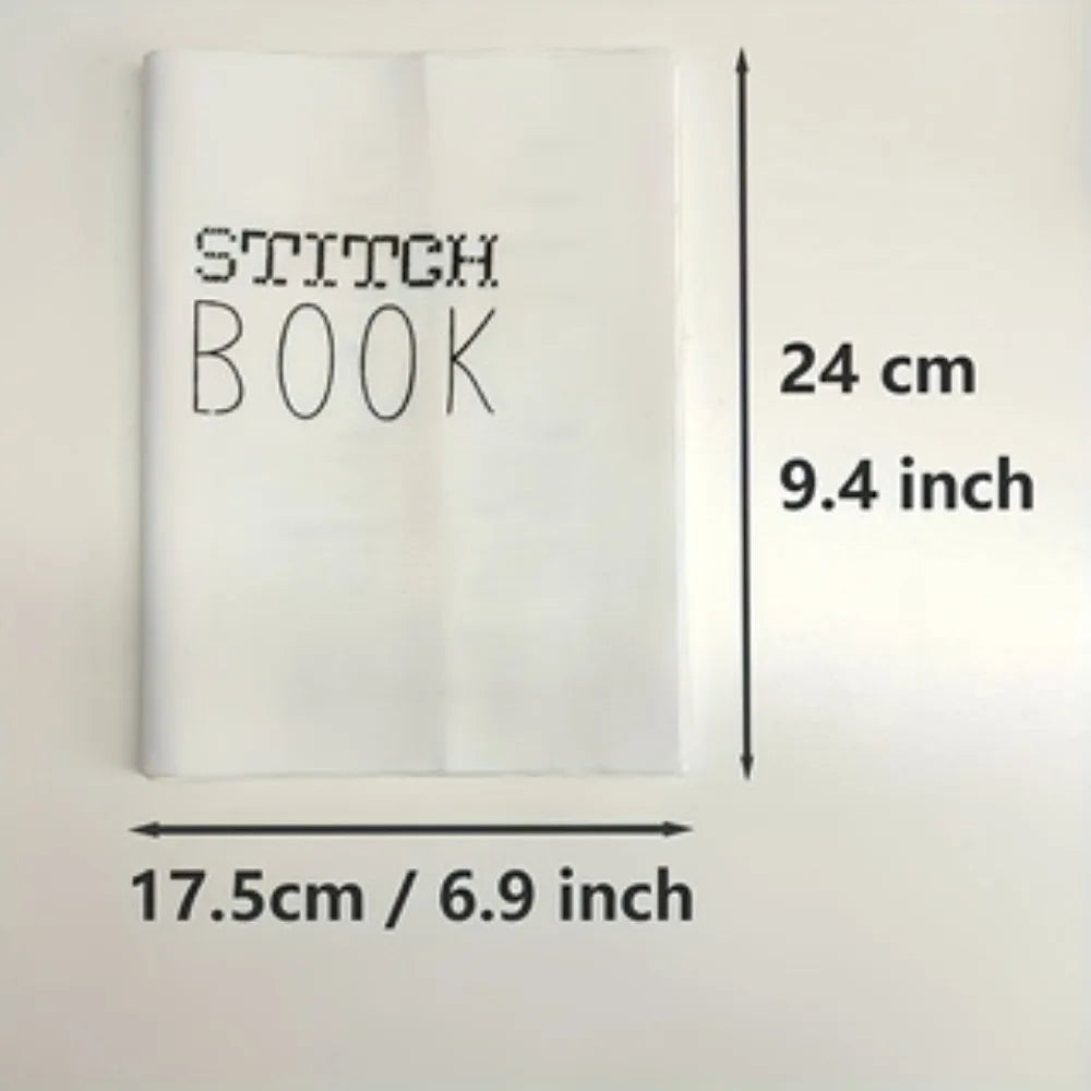 Embroidery Stitch Practice Book