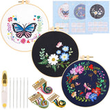30-Stitch Beginner Embroidery Sampler Kit ⭐