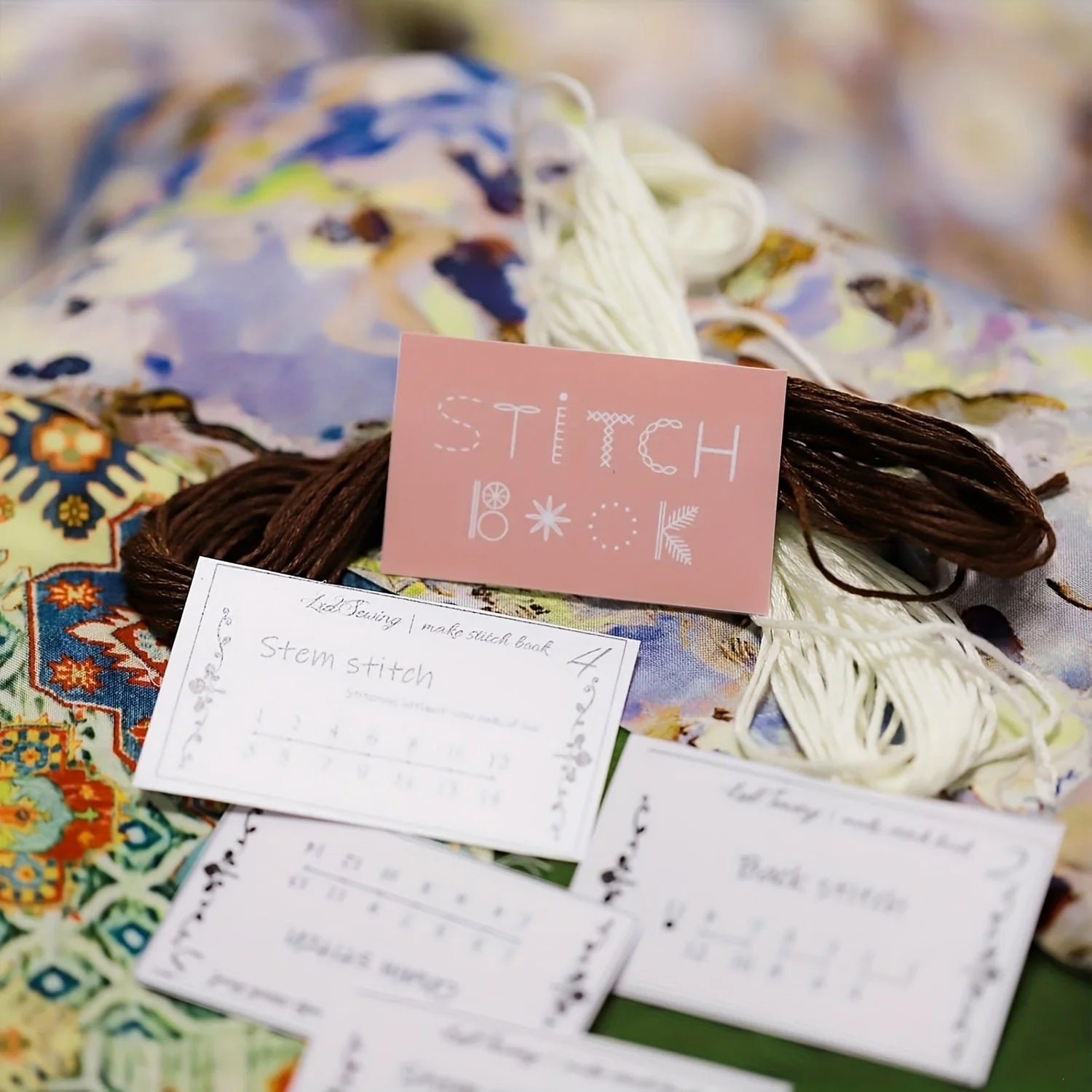 Embroidery Stitch Guide Book