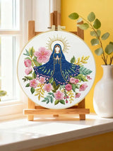 Our Lady of Grace Floral Embroidery Kit