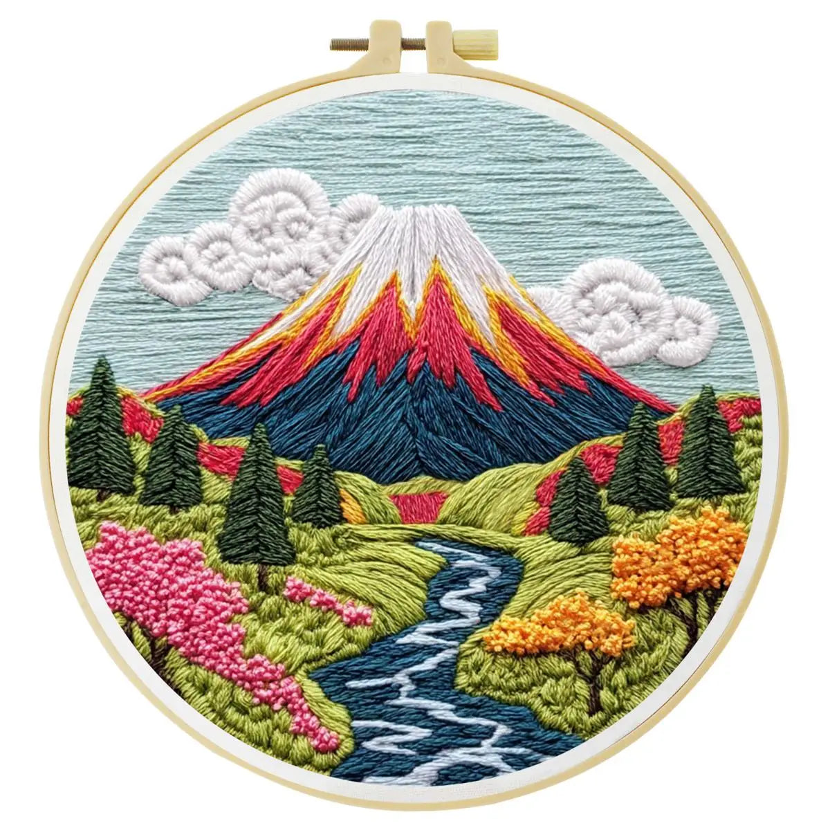 Mount Fuji Embroidery Kit