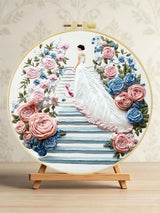 Bridal Bloom Embroidery Kit