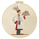 Pastry Chef Embroidery Kit