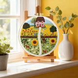 Sunny Cottage Garden Embroidery Kit