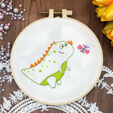 Animal Friends Beginner Embroidery Kit