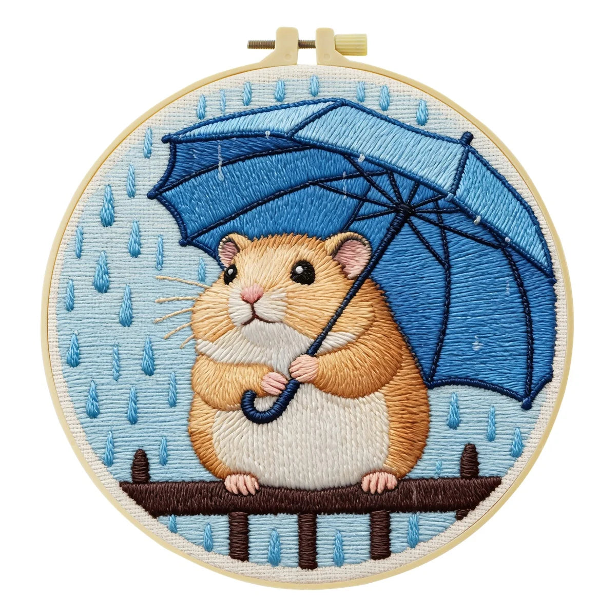 Dachshund’s Midnight Snack Embroidery Kit