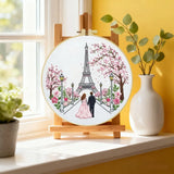 Springtime Paris Love Embroidery Kit 🌸🗼💕