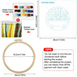 Dachshund Bath Time Embroidery Kit – Cute Sausage Dog DIY Hand Embroidery Hoop Art Set 🛁🐾
