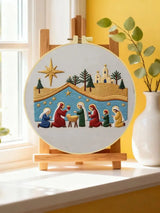 Christmas Nativity Scene Embroidery Kit