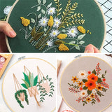 30-Stitch Beginner Embroidery Sampler Kit ⭐